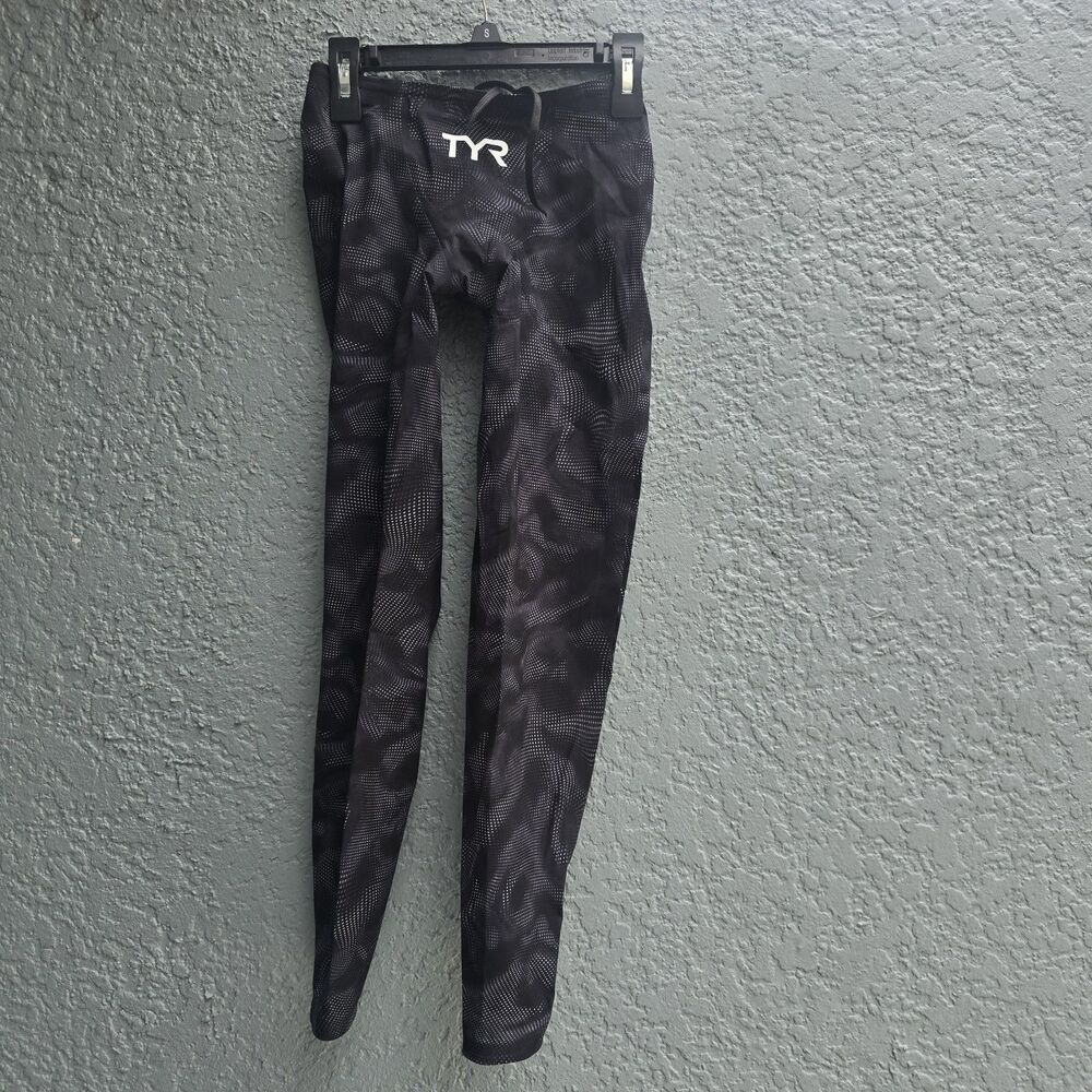 TYR Men's Avictor Men's Open Water Full Leg Tight Tech Suit Sz 29 New No Tag